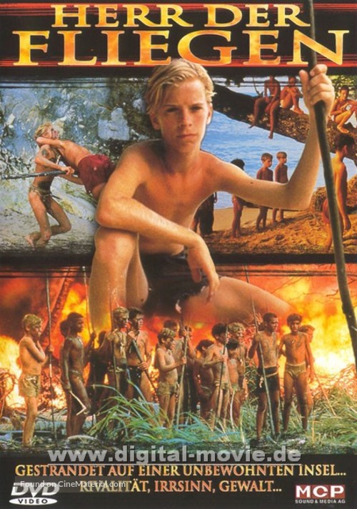 Lord of the Flies - German Movie Cover