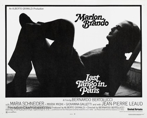 Ultimo tango a Parigi - Movie Poster