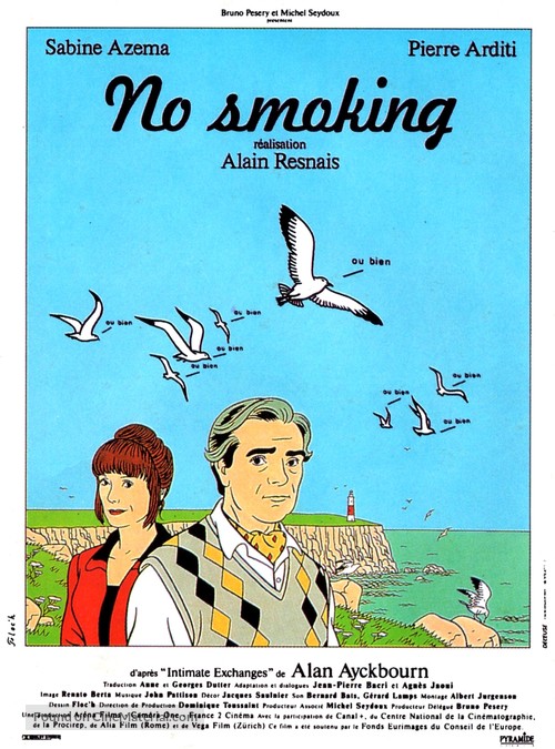 Smoking/No Smoking - French Movie Poster
