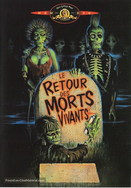 The Return of the Living Dead - French Movie Cover