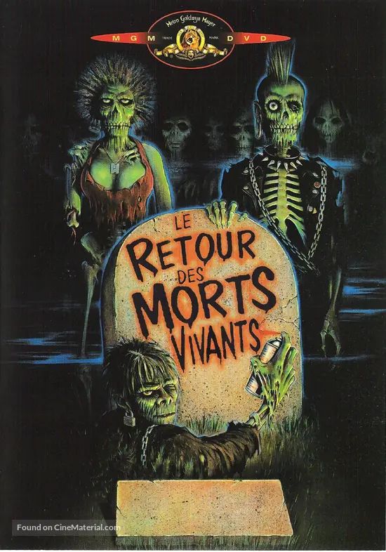 The Return of the Living Dead - French Movie Cover