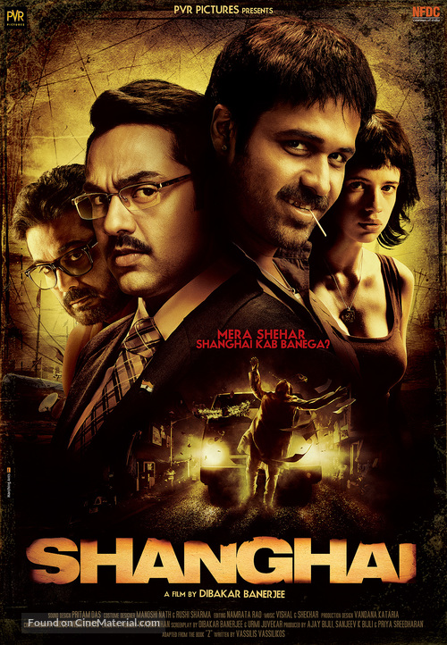 Shanghai - Indian Movie Poster