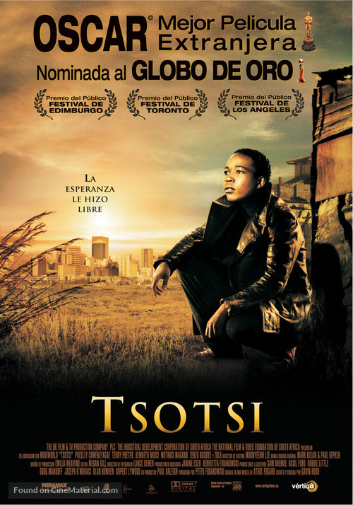 Tsotsi - Spanish Movie Poster