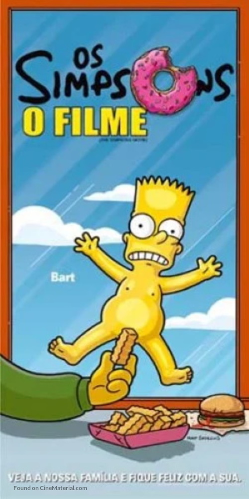 The Simpsons Movie - Brazilian Movie Poster