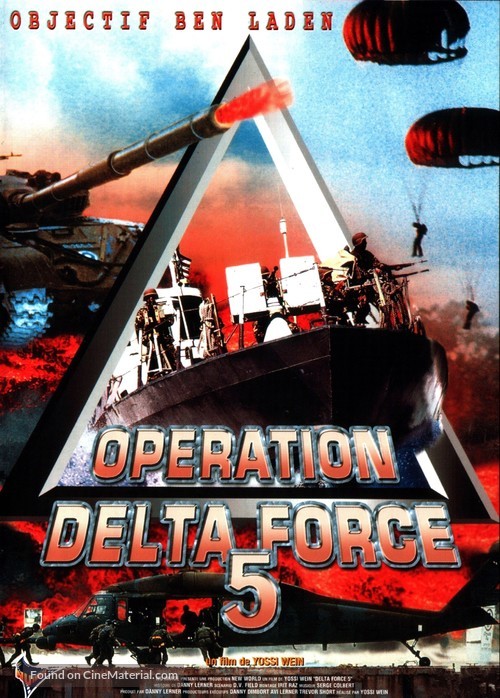 Operation Delta Force 5: Random Fire - French DVD movie cover