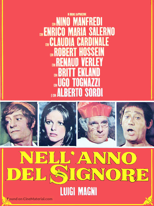 Nell&#039;anno del Signore - Italian Movie Cover