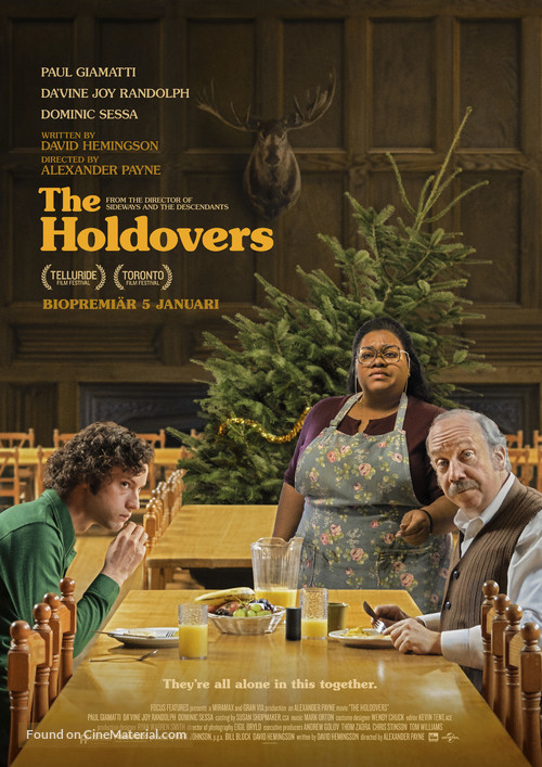 The Holdovers - Swedish Movie Poster