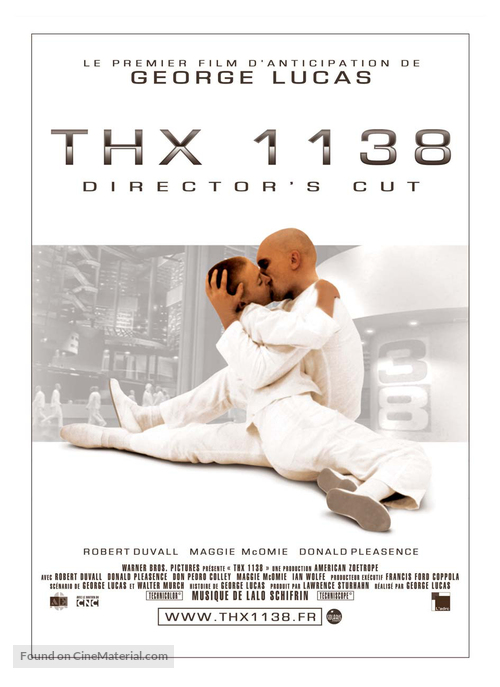 THX 1138 - French Movie Poster