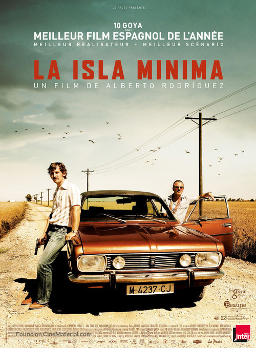 La isla m&iacute;nima - French Movie Poster