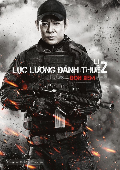 The Expendables 2 - Vietnamese Movie Poster