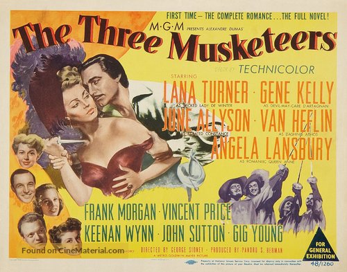 The Three Musketeers - Australian Movie Poster
