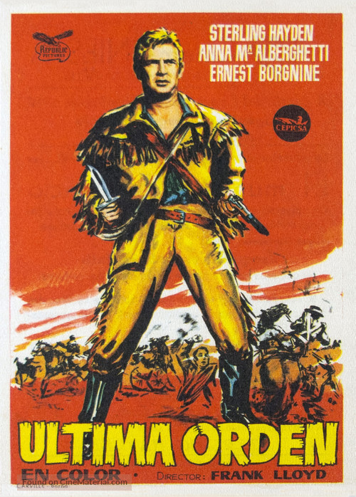 The Last Command - Spanish Movie Poster