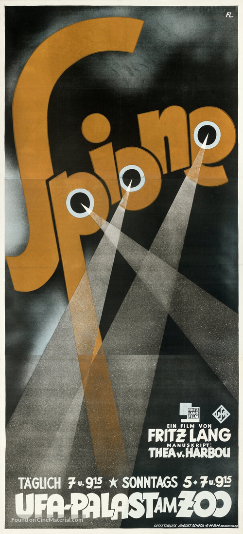 Spione - German Movie Poster