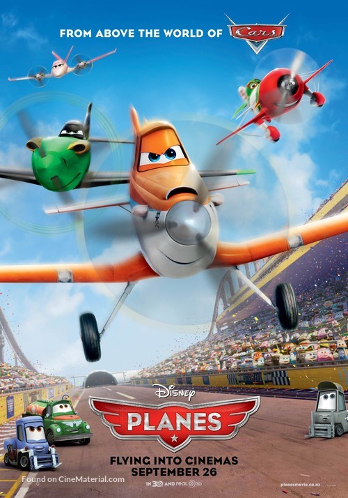 Planes - New Zealand Movie Poster