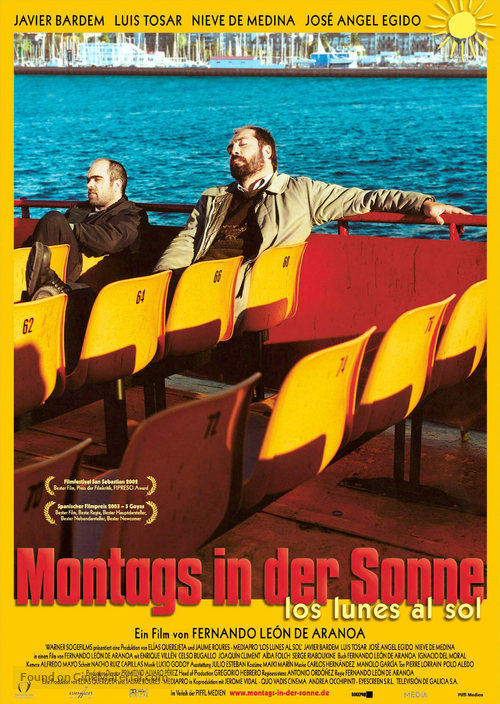 Los lunes al sol - German Movie Poster