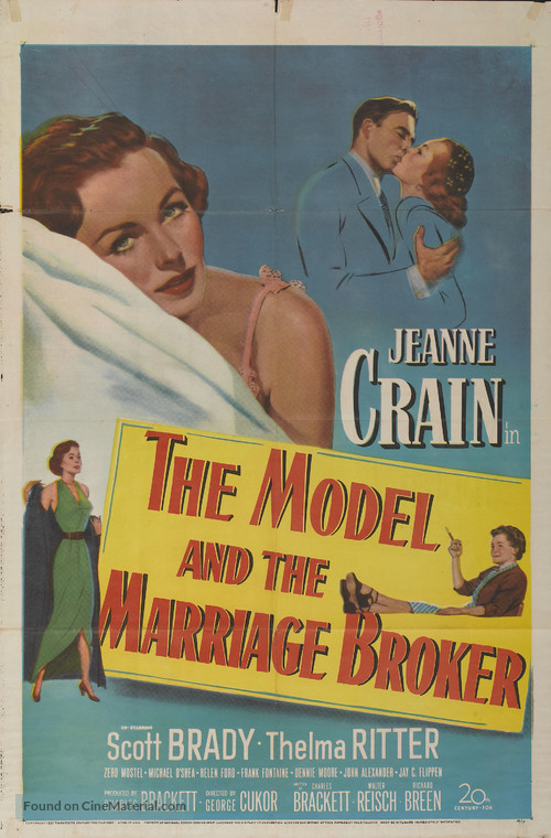 The Model and the Marriage Broker - Movie Poster