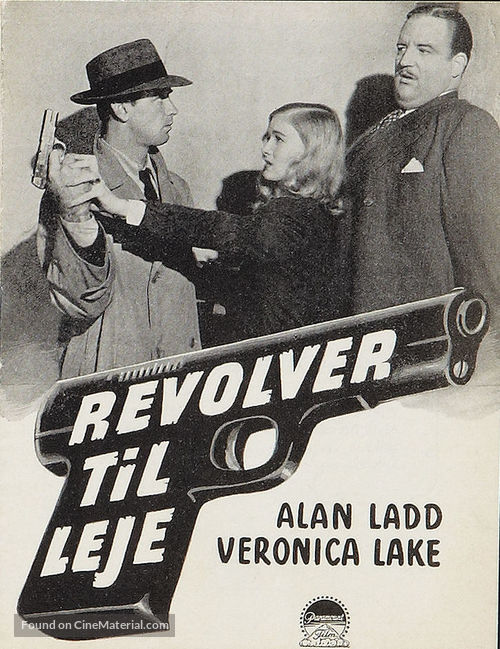 This Gun for Hire - Danish poster