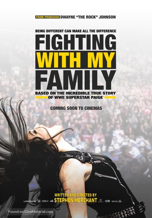 Fighting with My Family - British Movie Poster