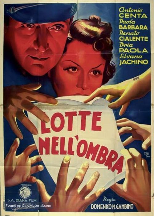 Lotte nell&#039;ombra - Italian Movie Poster