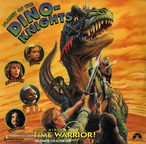 Josh Kirby... Time Warrior: Chapter 1, Planet of the Dino-Knights - Movie Cover