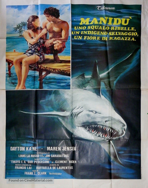 Beyond the Reef - Italian Movie Poster