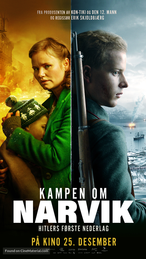 Kampen om Narvik - Hitlers f&oslash;rste nederlag - Norwegian Movie Poster