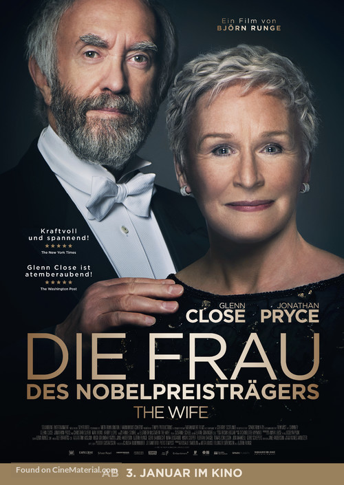 The Wife - German Movie Poster