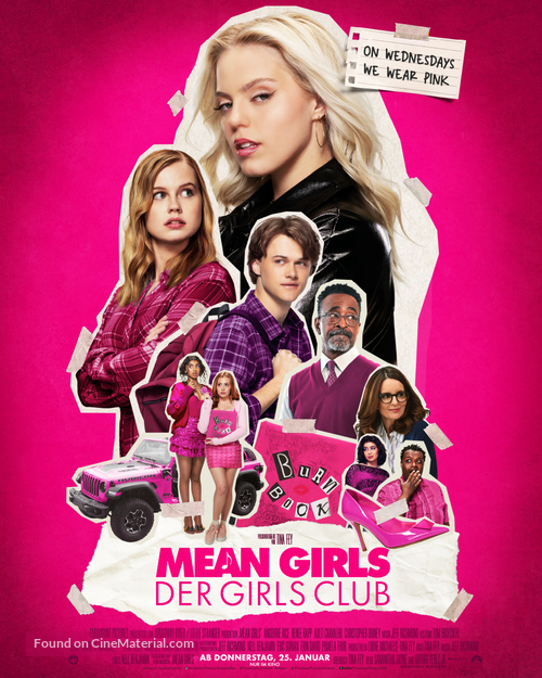 Mean Girls - German Movie Poster