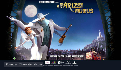 Un monstre &agrave; Paris - Hungarian Movie Poster