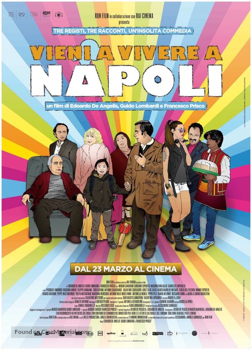 Vieni a vivere a Napoli! - Italian Movie Poster