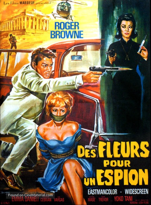 Le spie amano i fiori - French Movie Poster