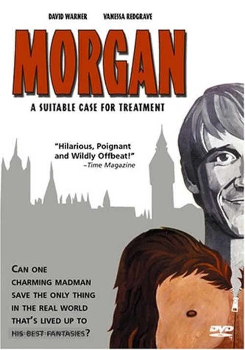 Morgan: A Suitable Case for Treatment - DVD movie cover