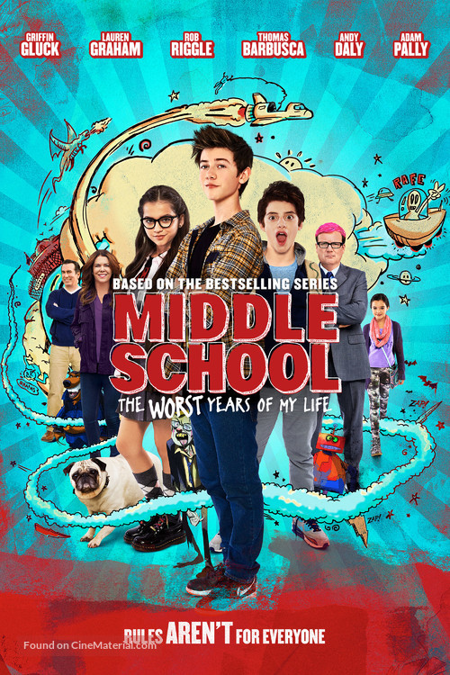 Middle School: The Worst Years of My Life - Movie Cover