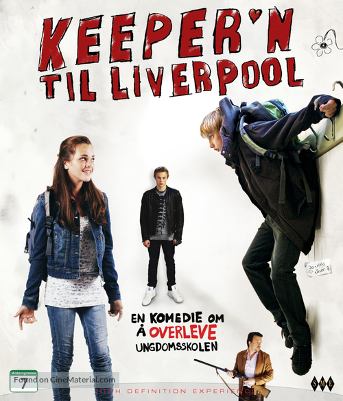 Keeper&#039;n til Liverpool - Norwegian Blu-Ray movie cover