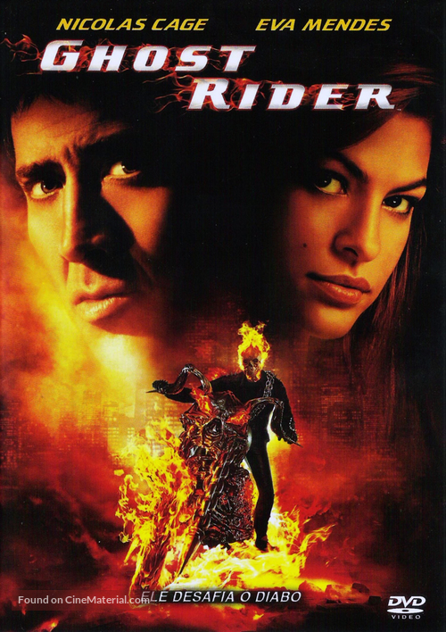 Ghost Rider - Portuguese DVD movie cover