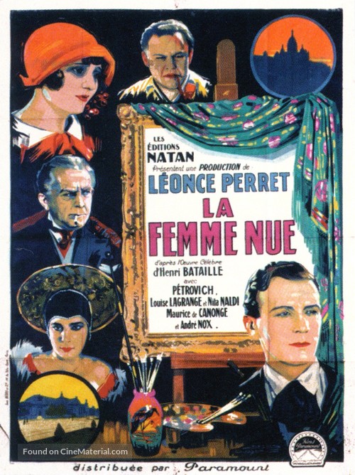 La femme nue - French Movie Poster