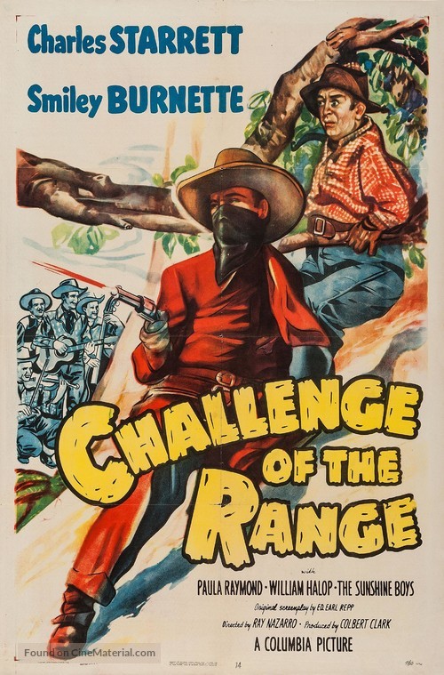 Challenge of the Range - Movie Poster