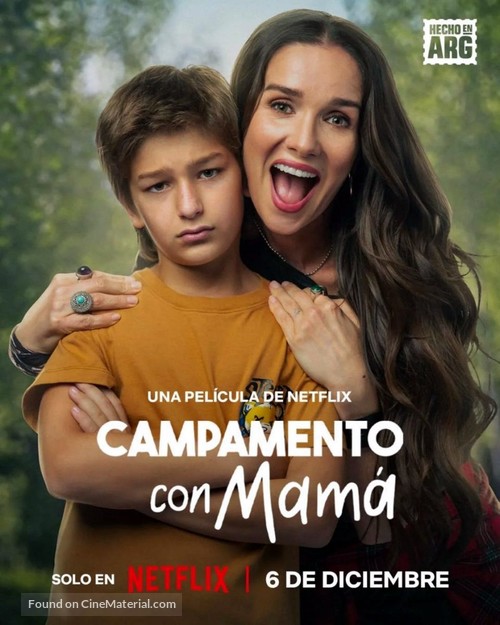 Campamento con mam&aacute; - Argentinian Movie Poster