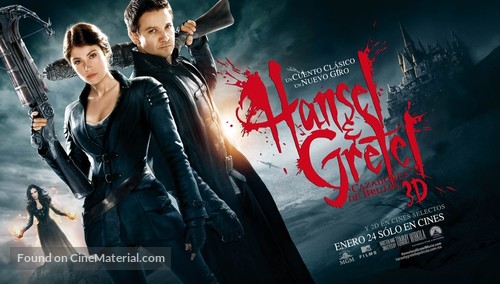 Hansel &amp; Gretel: Witch Hunters - Mexican Movie Poster