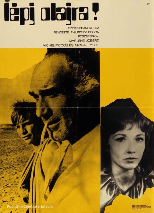 La poudre d&#039;escampette - Hungarian Movie Poster