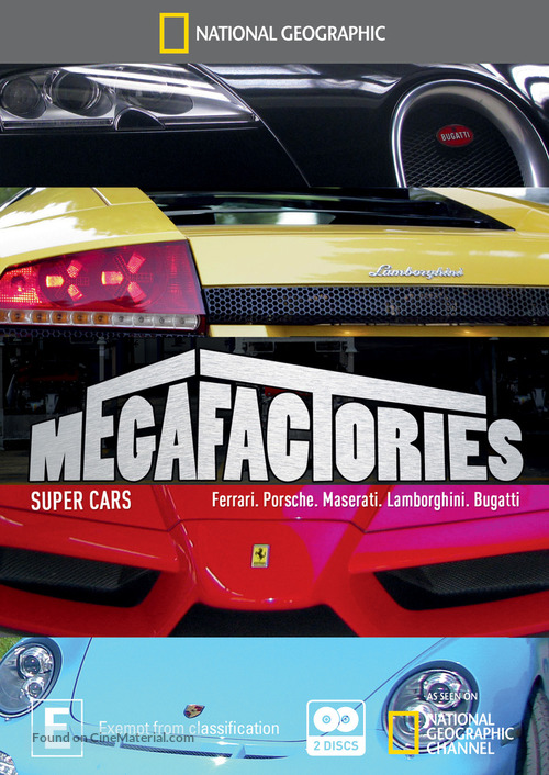 &quot;Megafactories&quot; - Australian DVD movie cover