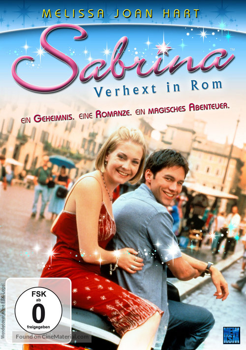 Sabrina Goes to Rome - German Movie Cover