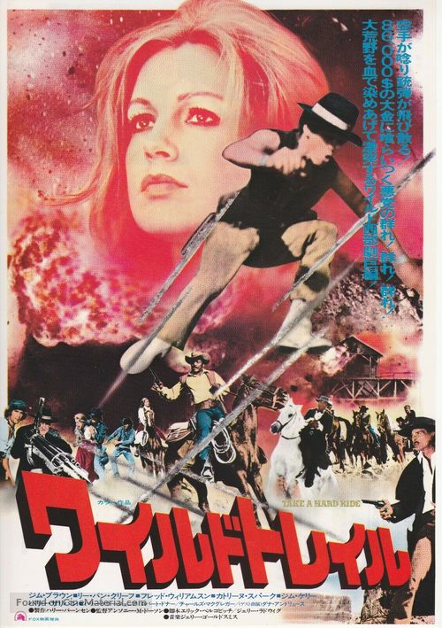 Take a Hard Ride - Japanese Movie Poster