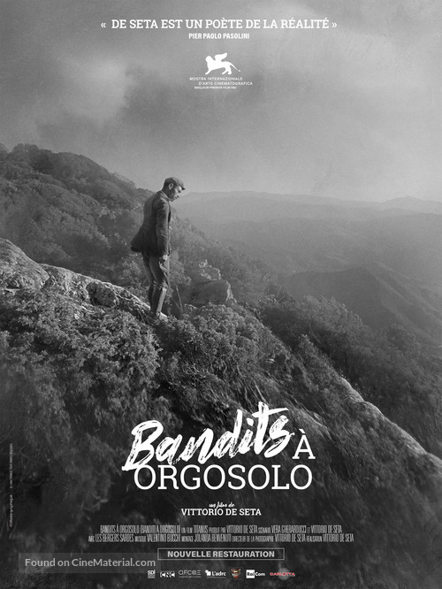 Banditi a Orgosolo - French Re-release movie poster