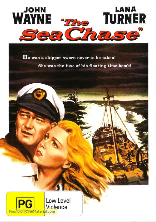 The Sea Chase - Australian DVD movie cover