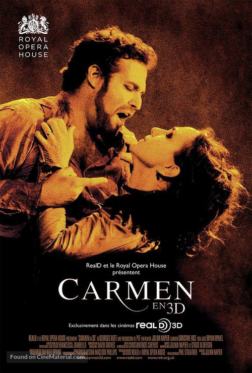 Carmen 3D - Canadian Movie Poster