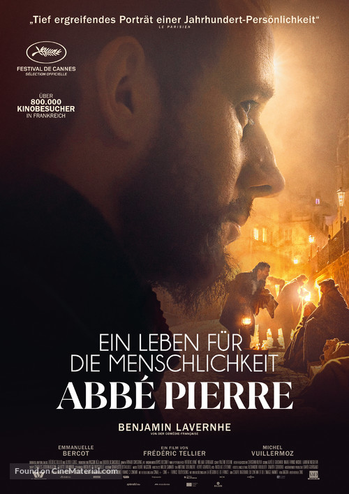 L&#039;abb&eacute; Pierre - German Movie Poster