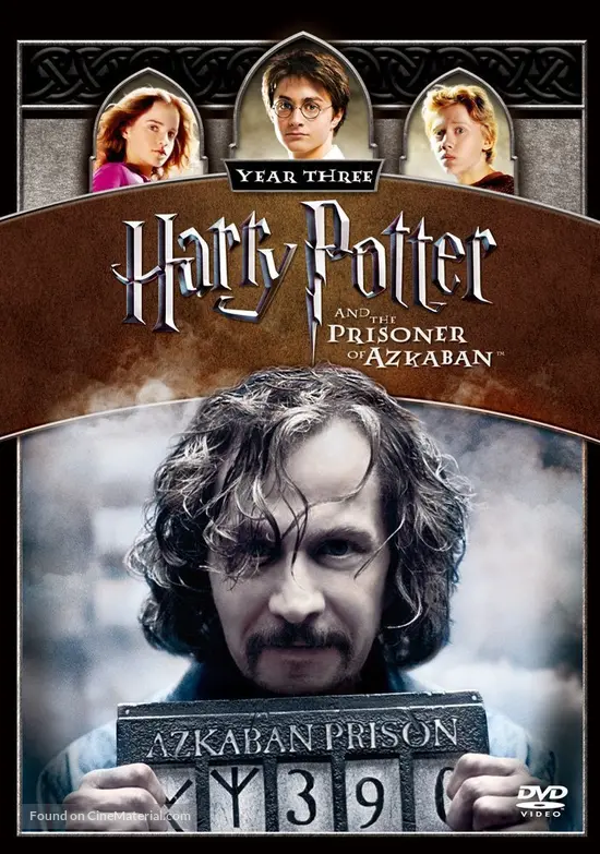 Harry Potter and the Prisoner of Azkaban (2004) dvd movie cover Harry Potter and the Prisoner of Azkaban (2004) dvd movie cover