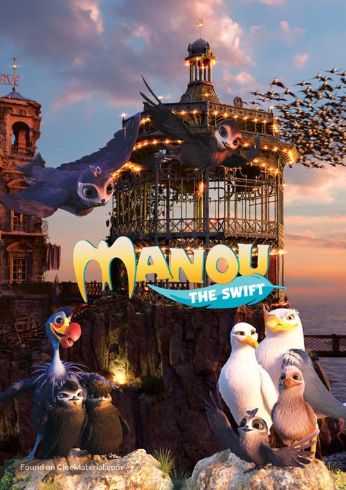 Manou the Swift - German Video on demand movie cover