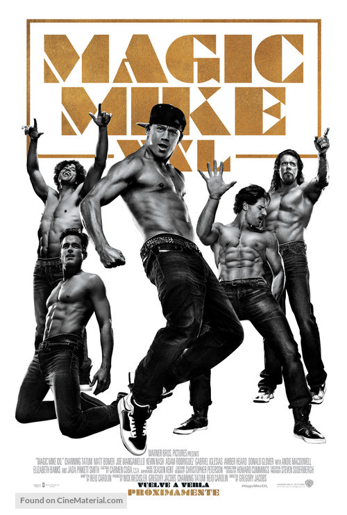 Magic Mike XXL - Argentinian Movie Poster